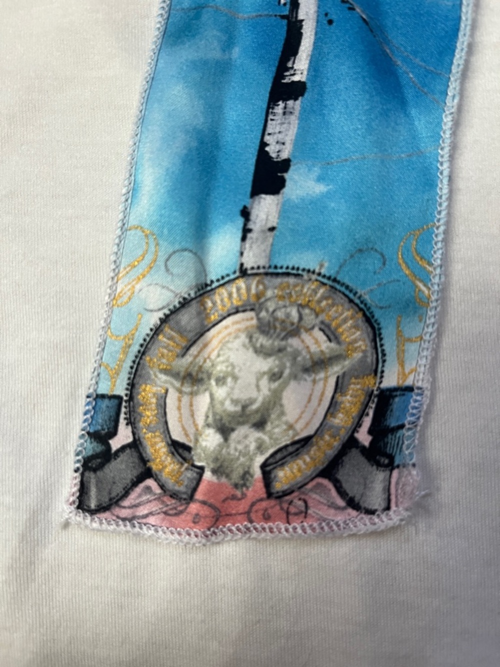 NWOT L.A.M.B. Bicycle Wheel Long Sleeve Tee PRICE FIRM - Picture 3 of 9